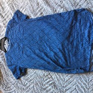 Jean knee length dress